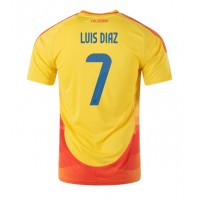 Kolumbien Luis Diaz #7 Heimtrikot Copa America 2024 Kurzarm